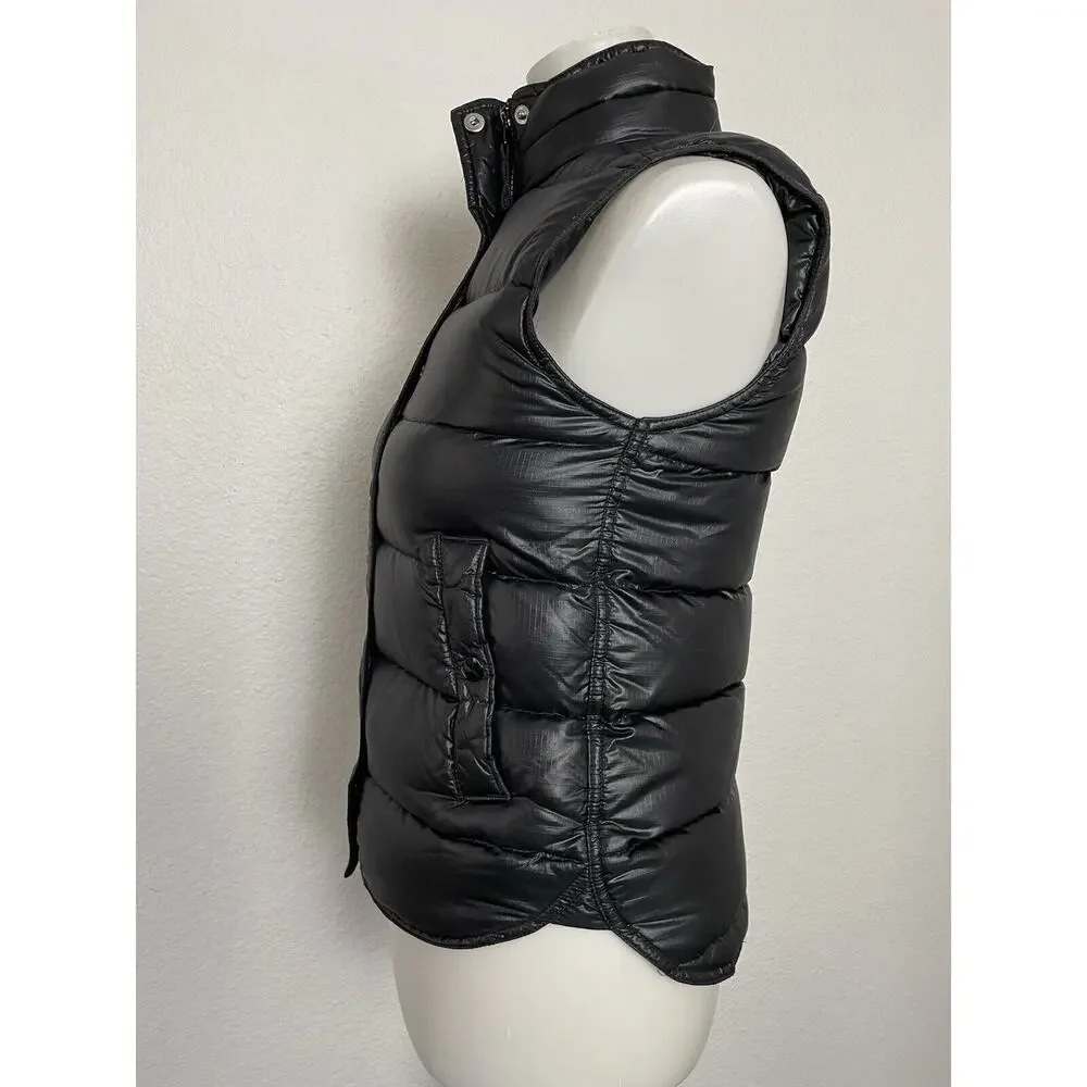 J. Crew Vest Puffer Women XXS Quilted Zip Front Down Feathers Heritage Layering‎